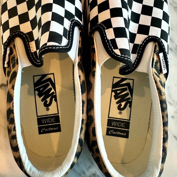 NWOT - Vans Customs Classic Slip-On Shoe Size 8.5 - Picture 10 of 10